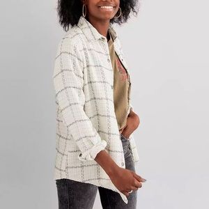 Guilted Intent Plaid Chenille Shirt (buckle)